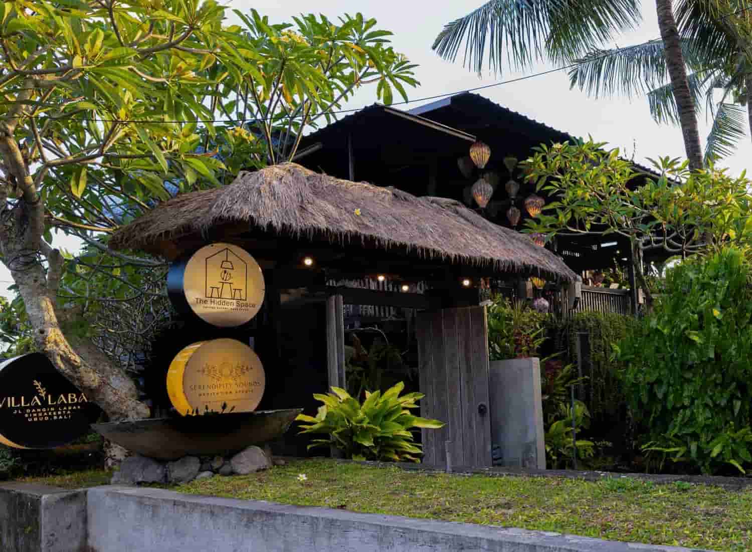 The Hidden Space exterior at dusk